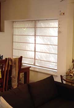 Roman Shades For Home In Strawbery