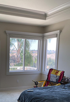 Lutron Custom Blackout Electric Shades in Larkspur