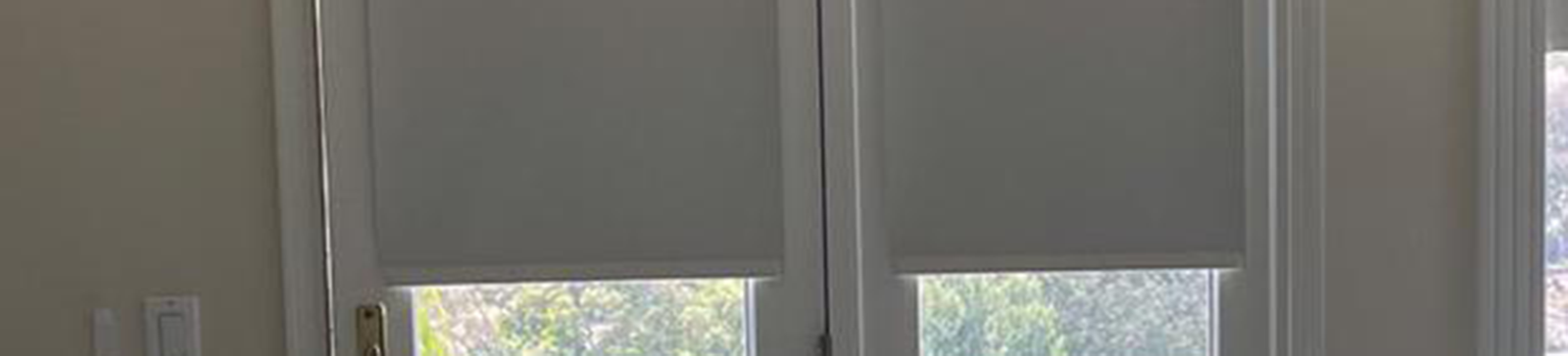 Lutron Custom Blackout Electric Shades in Larkspur