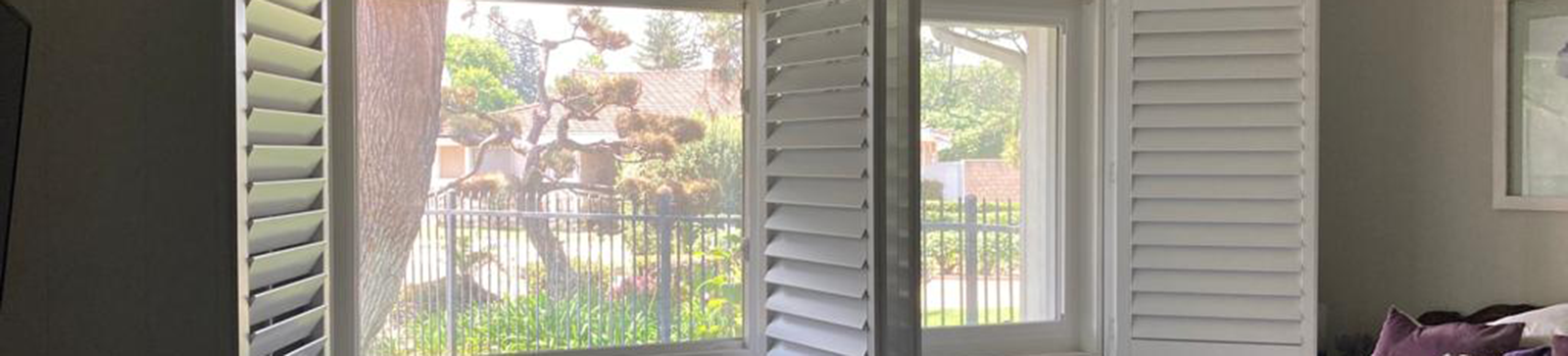 Custom Plantation Shutters in Tamalpais Valley