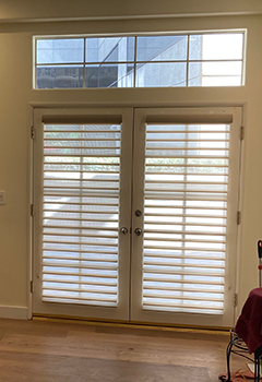 Woven Wooden Blinds Installation in San Rafael