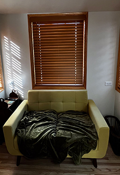 Wood Blinds Installation in San Anselmo